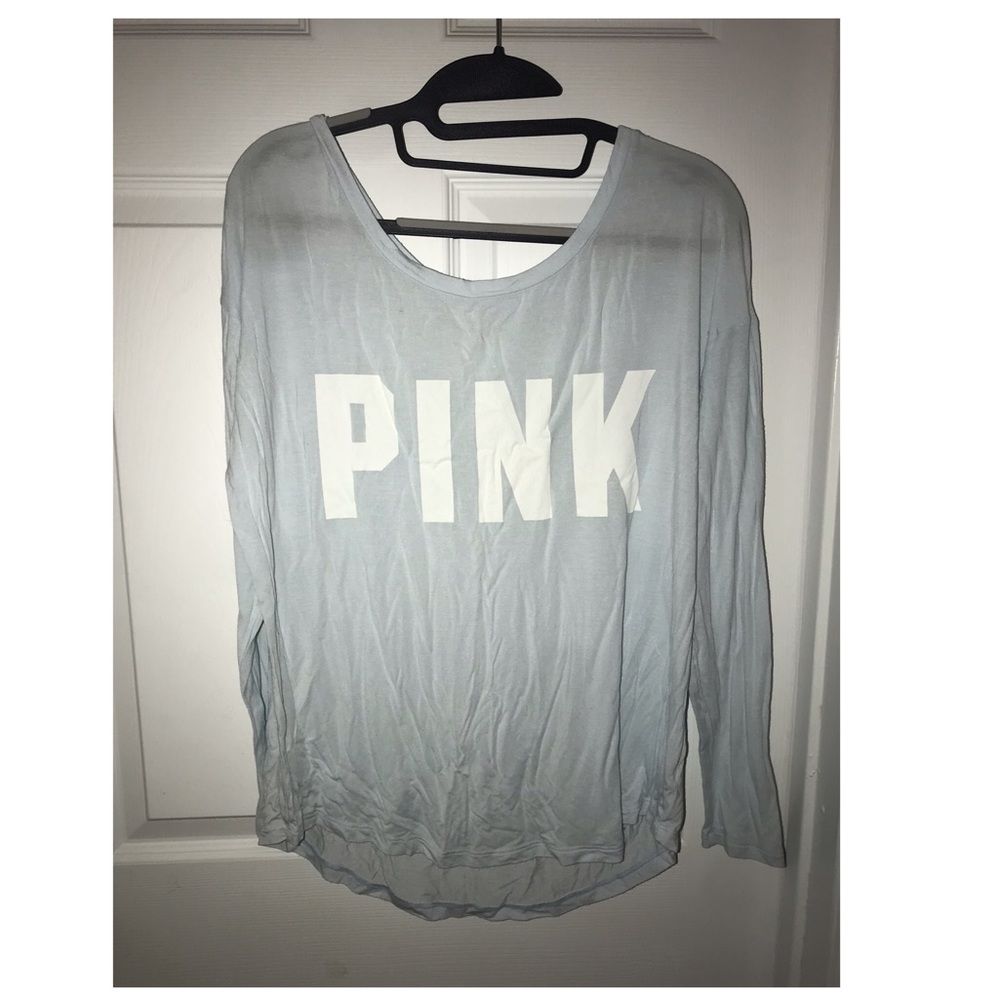 Light blue long sleeve sweater